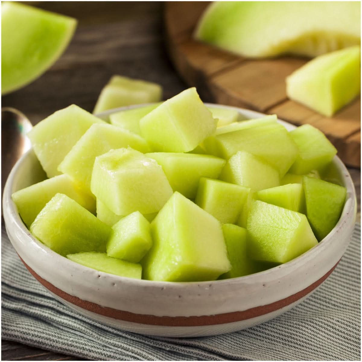 Green Honeydew Melon Seeds For Planting (Cucumis melo)