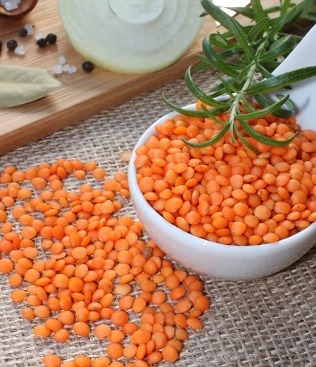 50 Red Lentils Plant Seeds – Grow Your Own Food