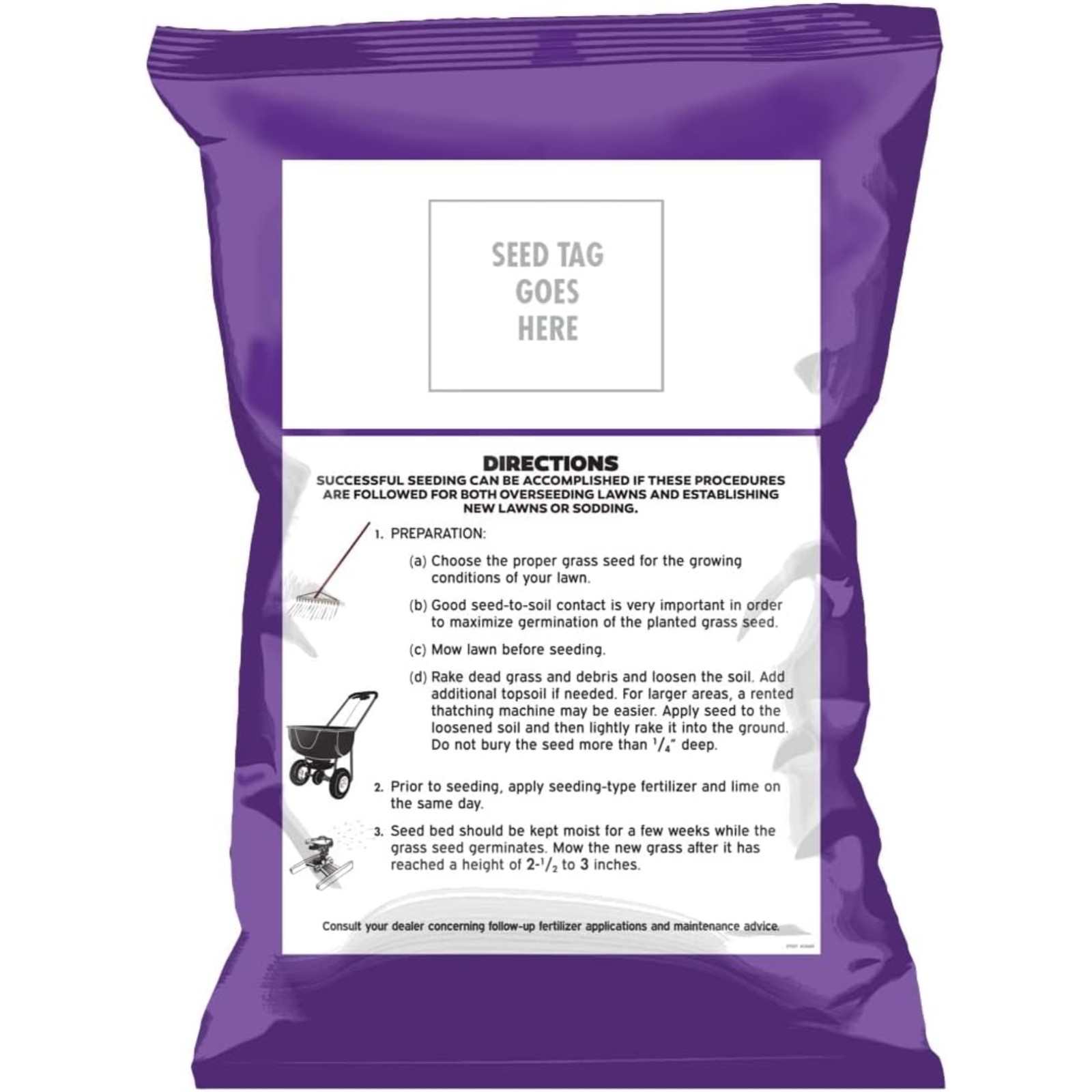 Jonathan Green Black Beauty Heavy Traffic Fescue Grass Seed, 7 Lb Bag, 2 Pack