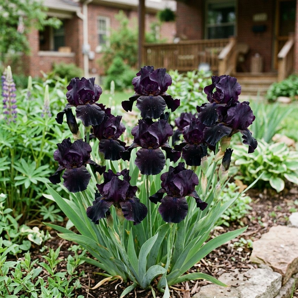 50 Black Dragon Iris Seeds for Planting – Premium Variety for Home Gardening