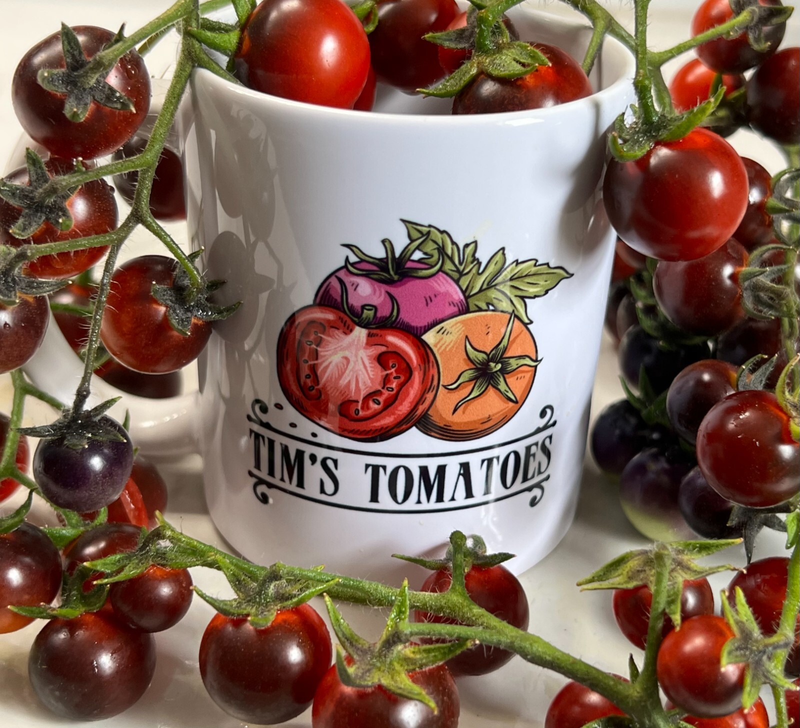 Blue Berries Tomato Seeds | Organic | Indigo Variety | Rare | Antioxidant Rich
