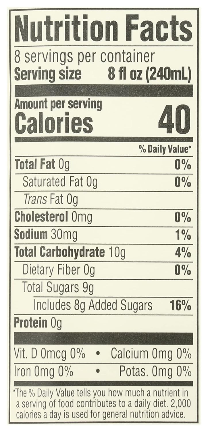 Organic Light Lemonade, 64 Fl Oz – Naturally Sweetened with Organic Cane Sugar