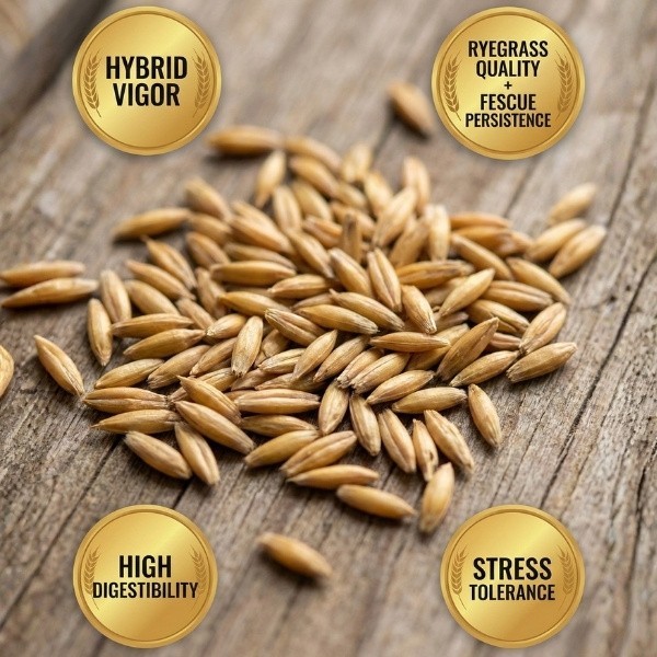 Old Cobblers Farm™ Wicked Tuff Turf Sugar Crest Festulolium Grass Seed