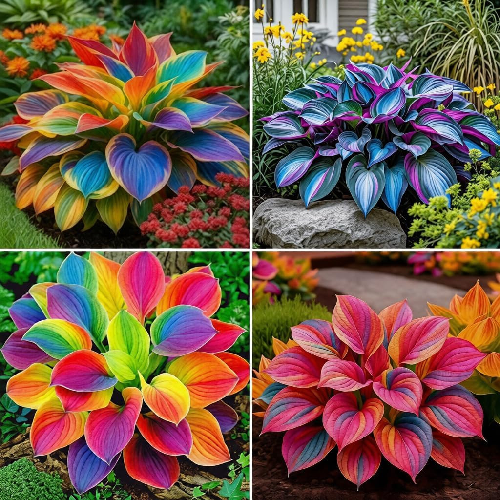 220+ Mixed Color Hosta Seeds for Planting – Hostas Seeds Rare Perennial Flower