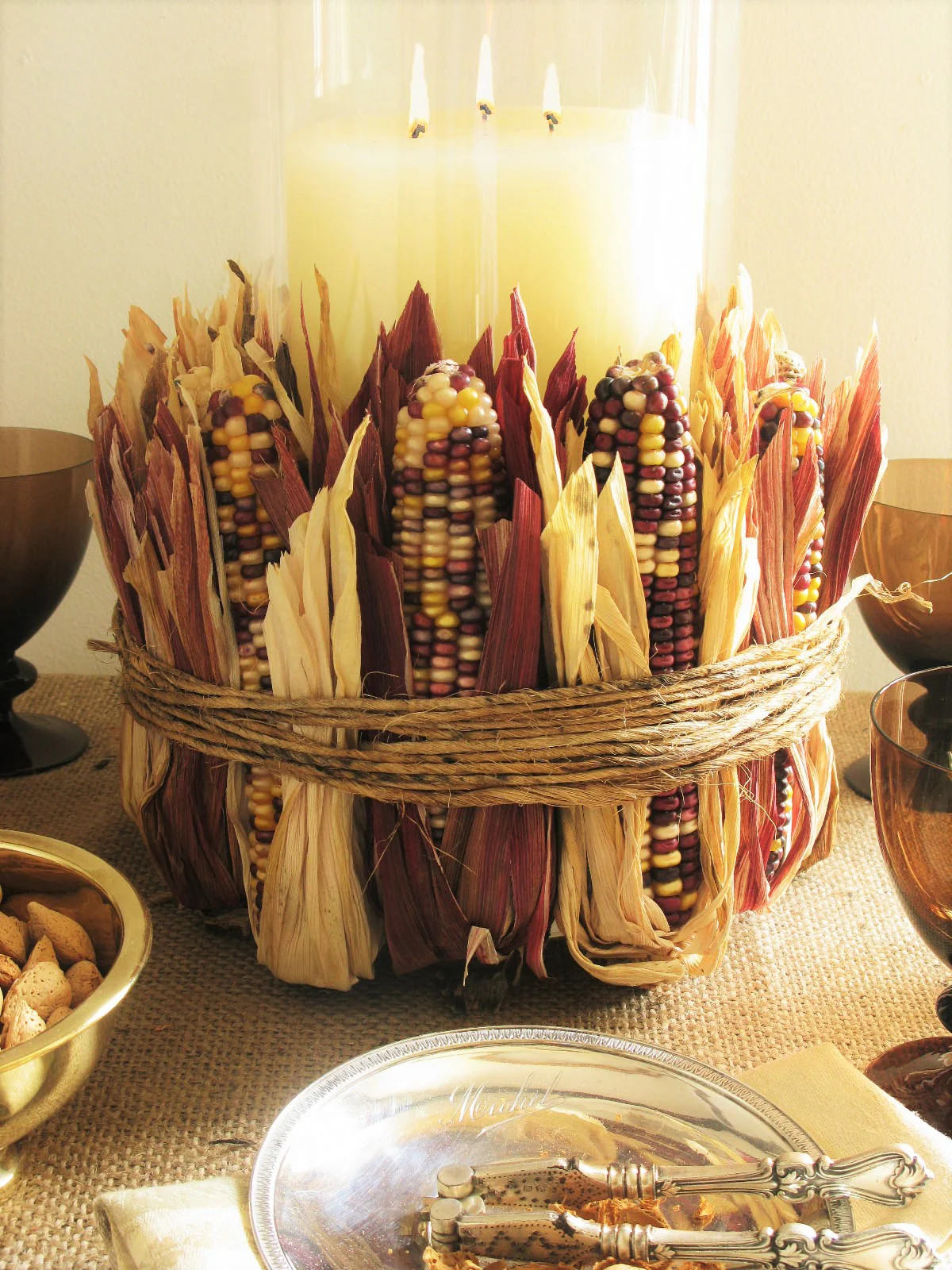 Rainbow Ornamental Corn Seeds | Multicolor Indian Dent Flint Popcorn Seed 2024