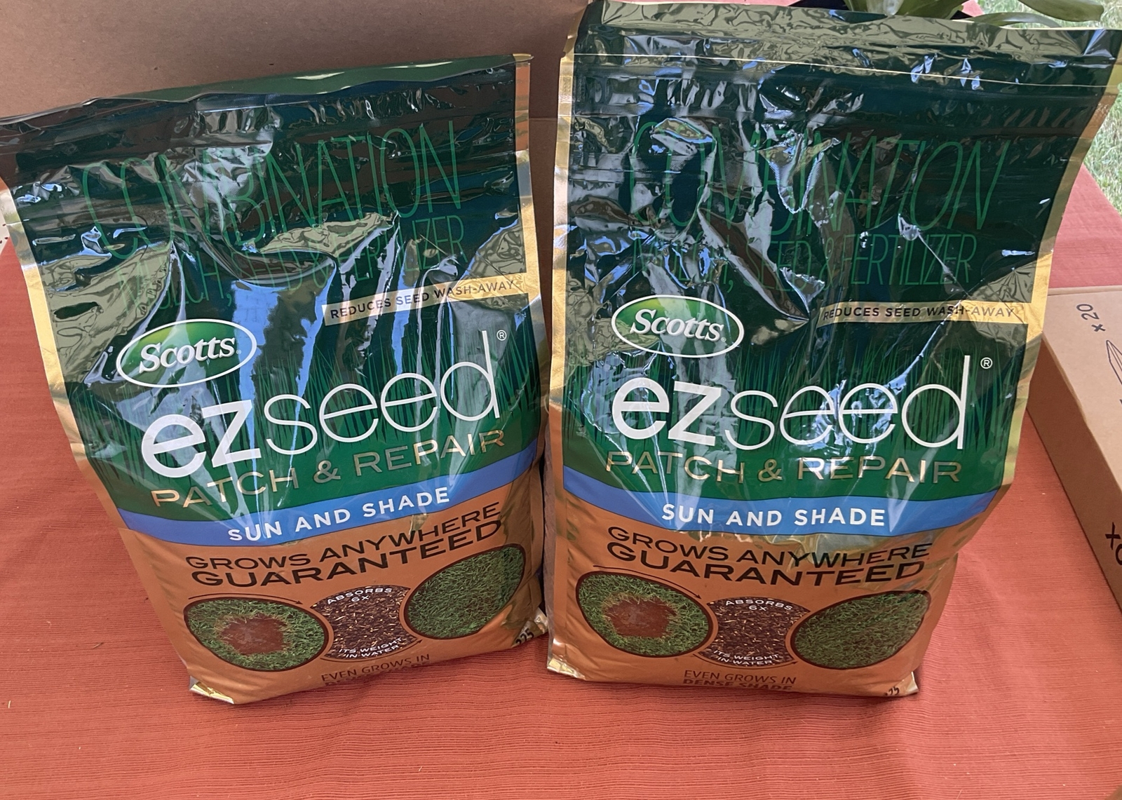 2X10lb Scotts EZ Seed Patch & Repair Sun and Shade Grows Anywhere 20 lb Total