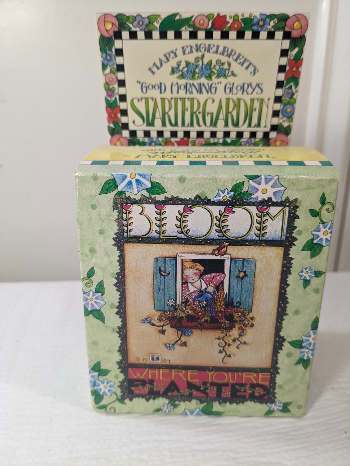 Vintage Mary Engelbreit Good Morning Glorys Starter Garden Bloom flower seeds
