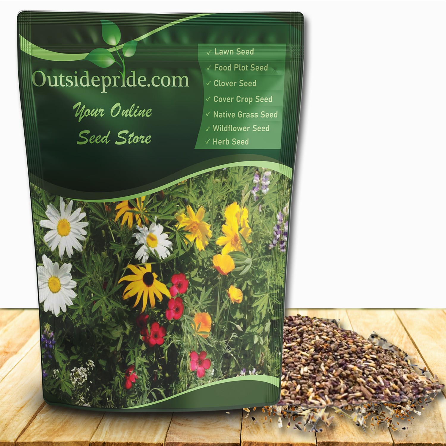1 LB Perennial wild flower seed from Outsidepride.