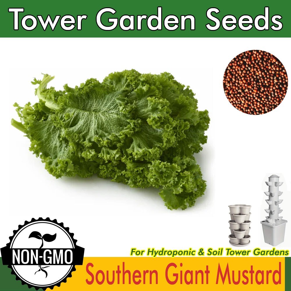 Tower Garden Seeds (Hydroponic+Soil) Non-GMO Fresh Garden Seeds Ships Free