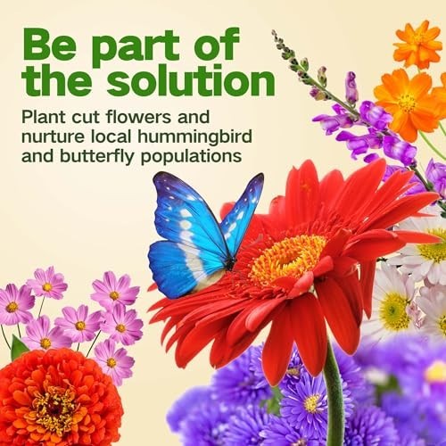32 Non-GMO Wildflower Seed Pack – Gardening Gifts for Mom, Annual & Perennial Se