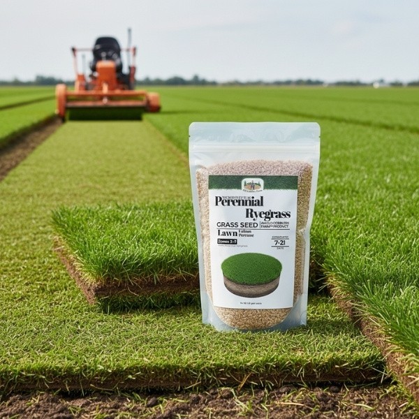 Old Cobblers Farm™ Wicked Tuff Turf Perennial Ryegrass Seed – Fast-Germinating