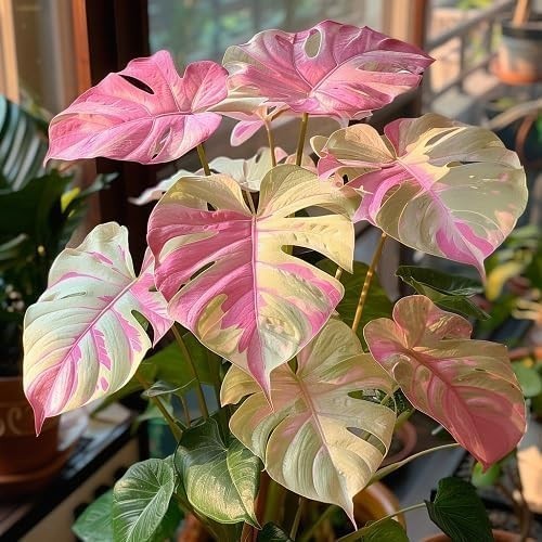 50-Pcs Mixed Monstera Seeds – Rare Tropical Foliage for Indoor & Outdoor Grace