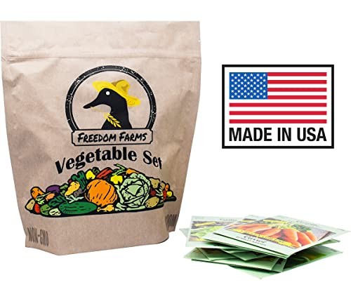 Set of 43 Assorted Vegetable & Herb Seed Packets – Over 10,000 Seeds! – Includes