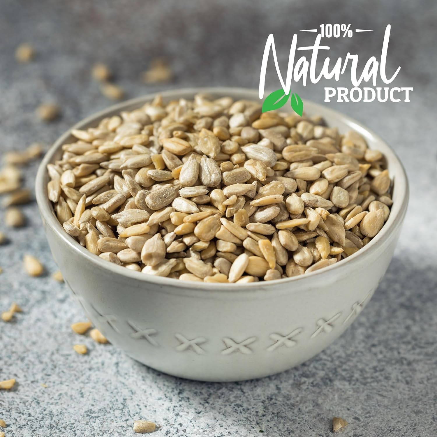 Sunflower Seeds Raw 2Lbs – Unsalted Sunflower Seeds to Eat – Shelled Sunflowe…