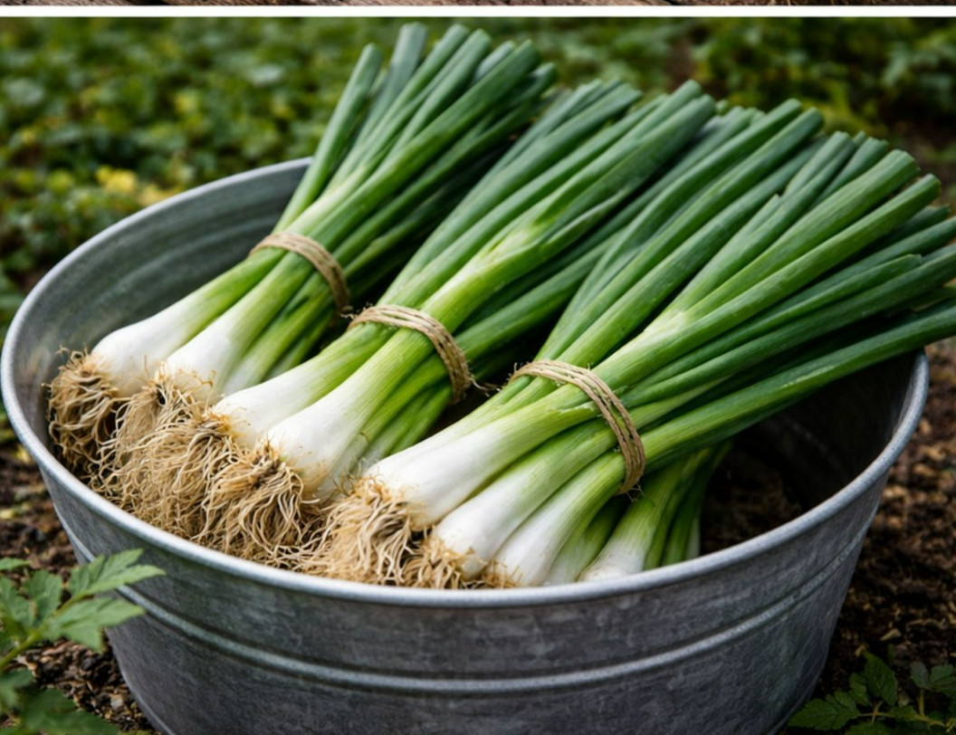 100 Evergreen Bunching Onion Seeds -Pearl White-Perfect Onion Flavor -Non GMO
