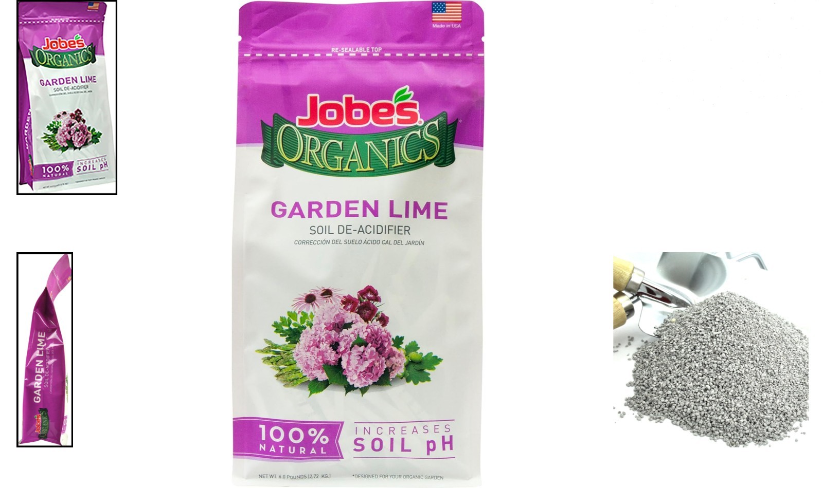 6 lbs Jobe’s Organic Garden Lime – Nutrient-Rich Soil Care for Flourishing Flora