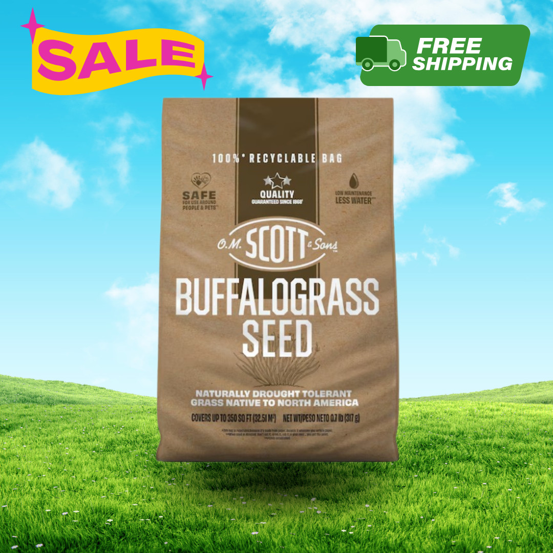 [HOT SALE] Scotts O.M. Scott & Sons 0.7 lb Buffalograss Grass Seed Lawn Seed