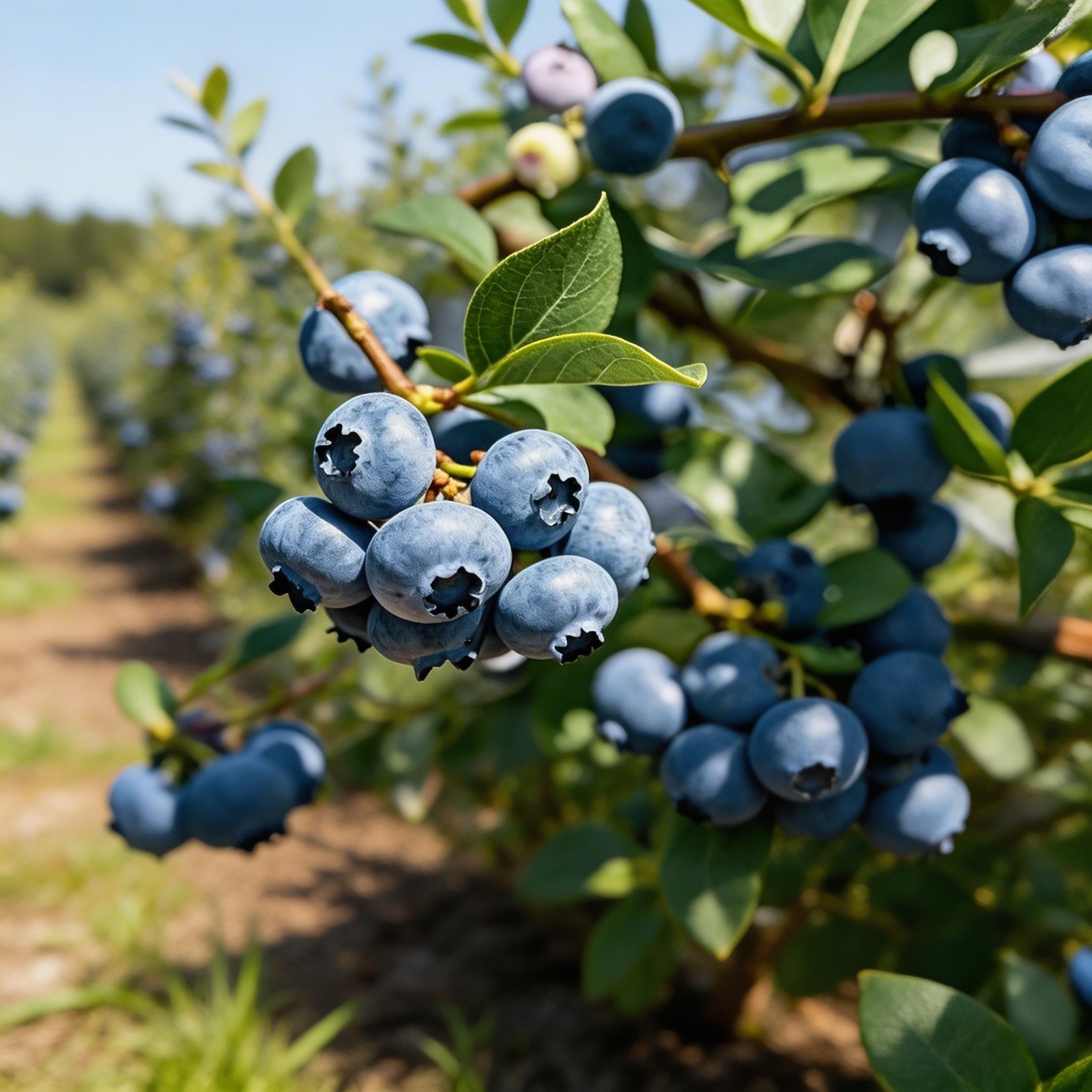 100Pcs Blueberry Seeds Fruit Bush Seeds for Home Garden Balcony Yard Planting