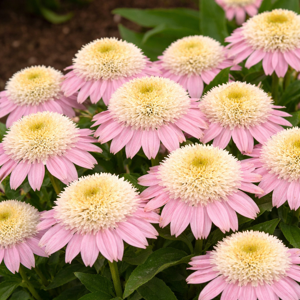 50 Strawberry Cream Coneflower Seeds Echinacea Perennial Seed Flowers US SELLER