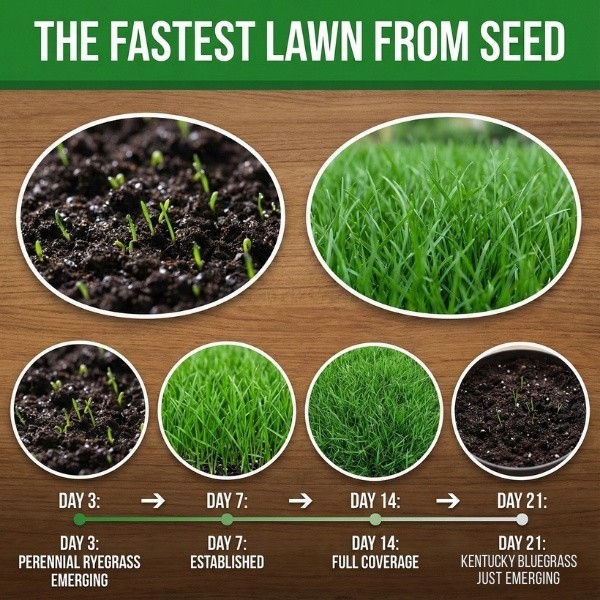 Old Cobblers Farm™ Wicked Tuff Turf Perennial Ryegrass Seed – Fast-Germinating