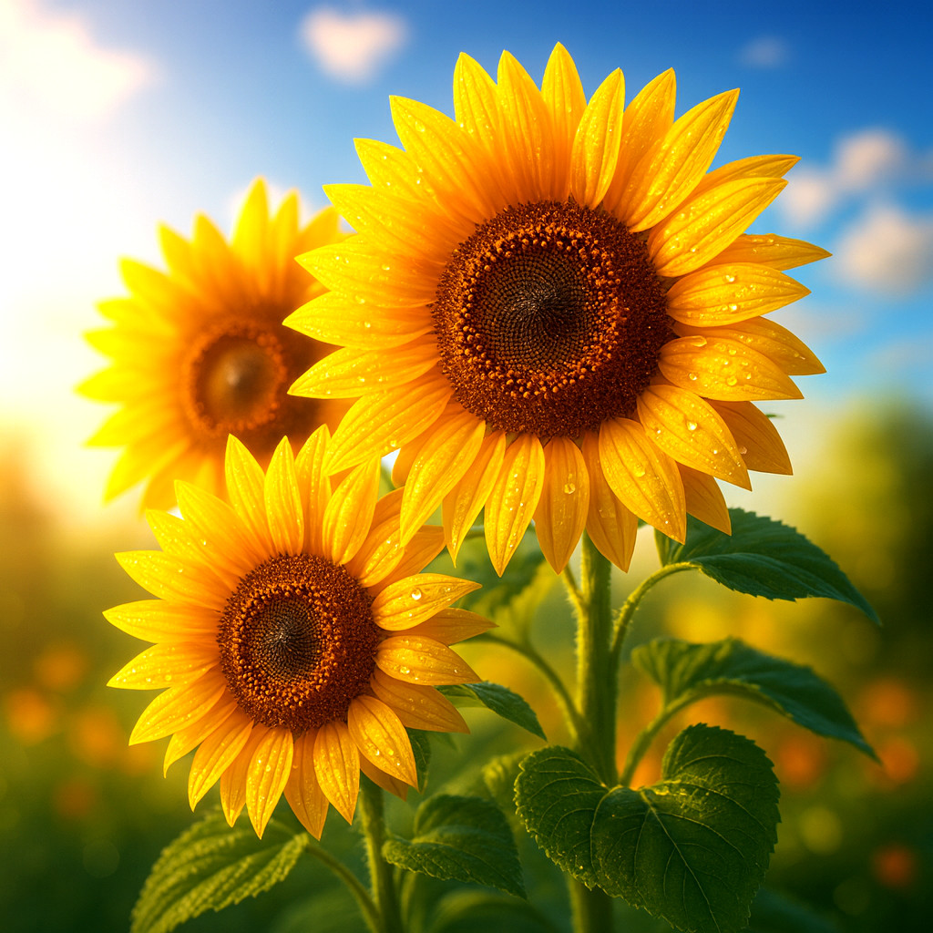 25+ STRIPED SUPER TALL SUNFLOWER GIANT RARE SEEDS MAMMOTH BUTTERFLIES BEES USA