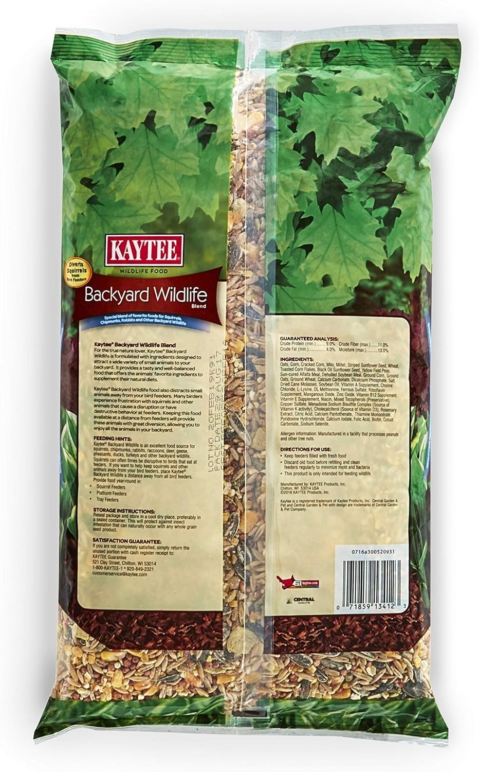 5 Pound Nature’s Blend Wildlife Food for Rabbits, Squirrels & Chipmunks