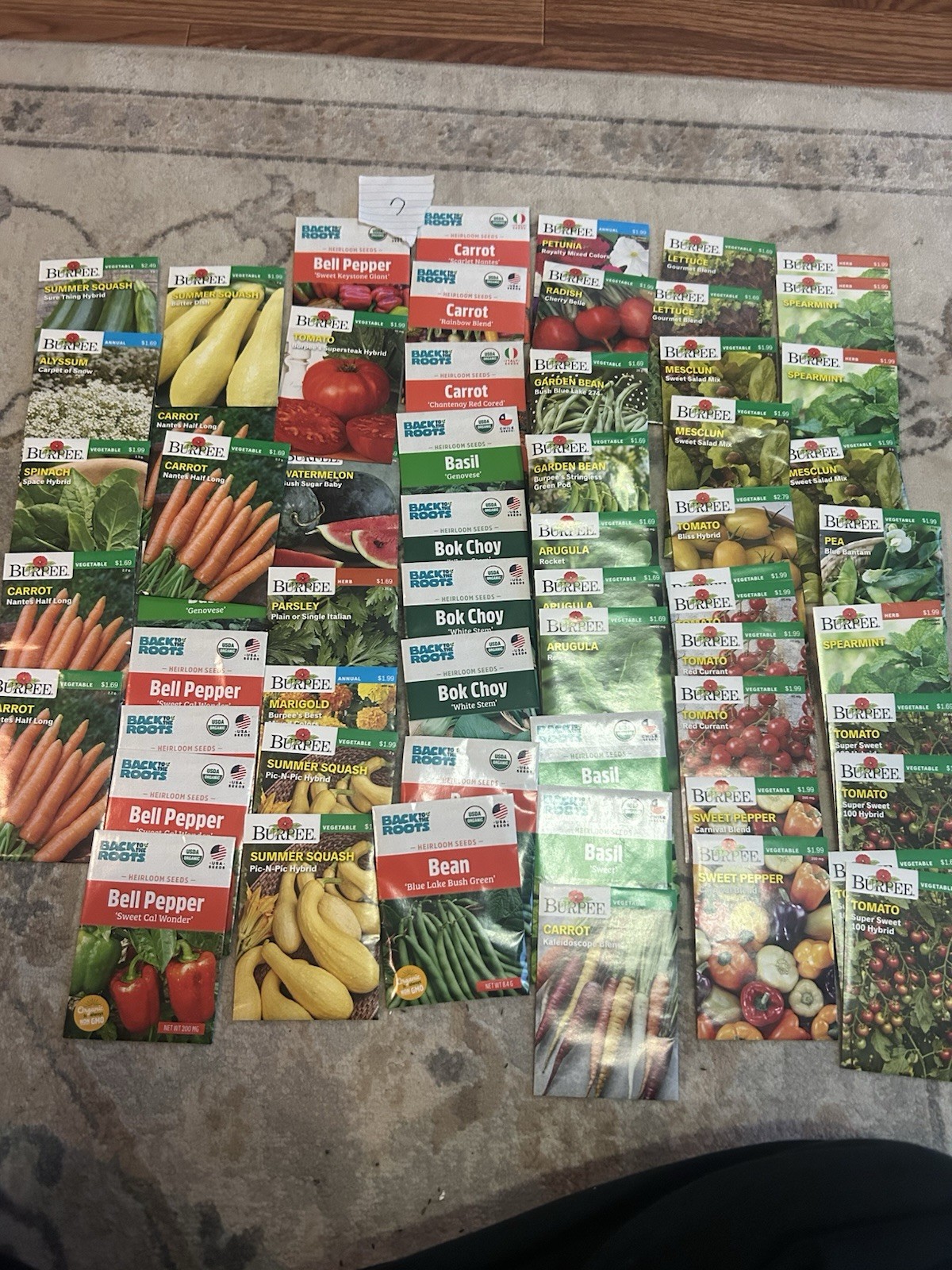 Lot C seeds Vegetable, flowers And Herb Seed Packets Packs 2025 mix gardening.