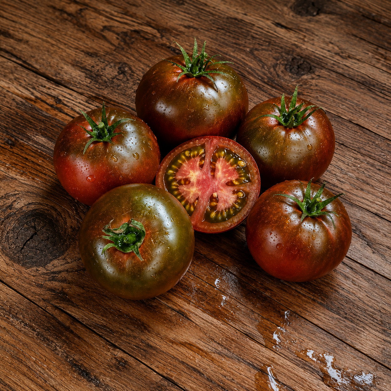 100 Heirloom Black Prince Tomato Seeds – Mahogany Indeterminate from Siberia