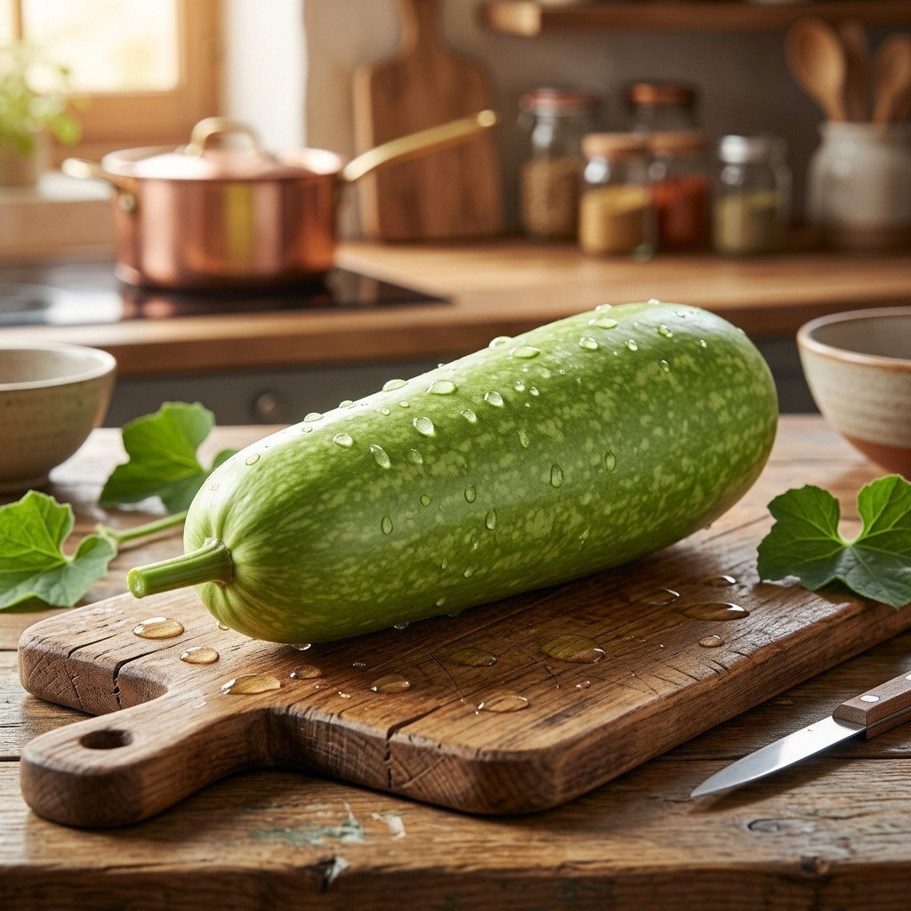 35 Bottle Gourd Seeds – Heirloom Calabash Opo Squash – Vigorous Vines for Garden