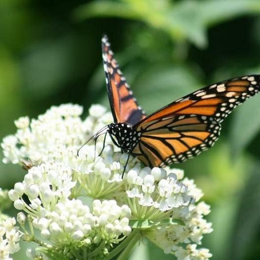 Milkweed SWAMP WHITE Asclepias Perennial Monarch Butterfly Host Plant 50 Seeds!