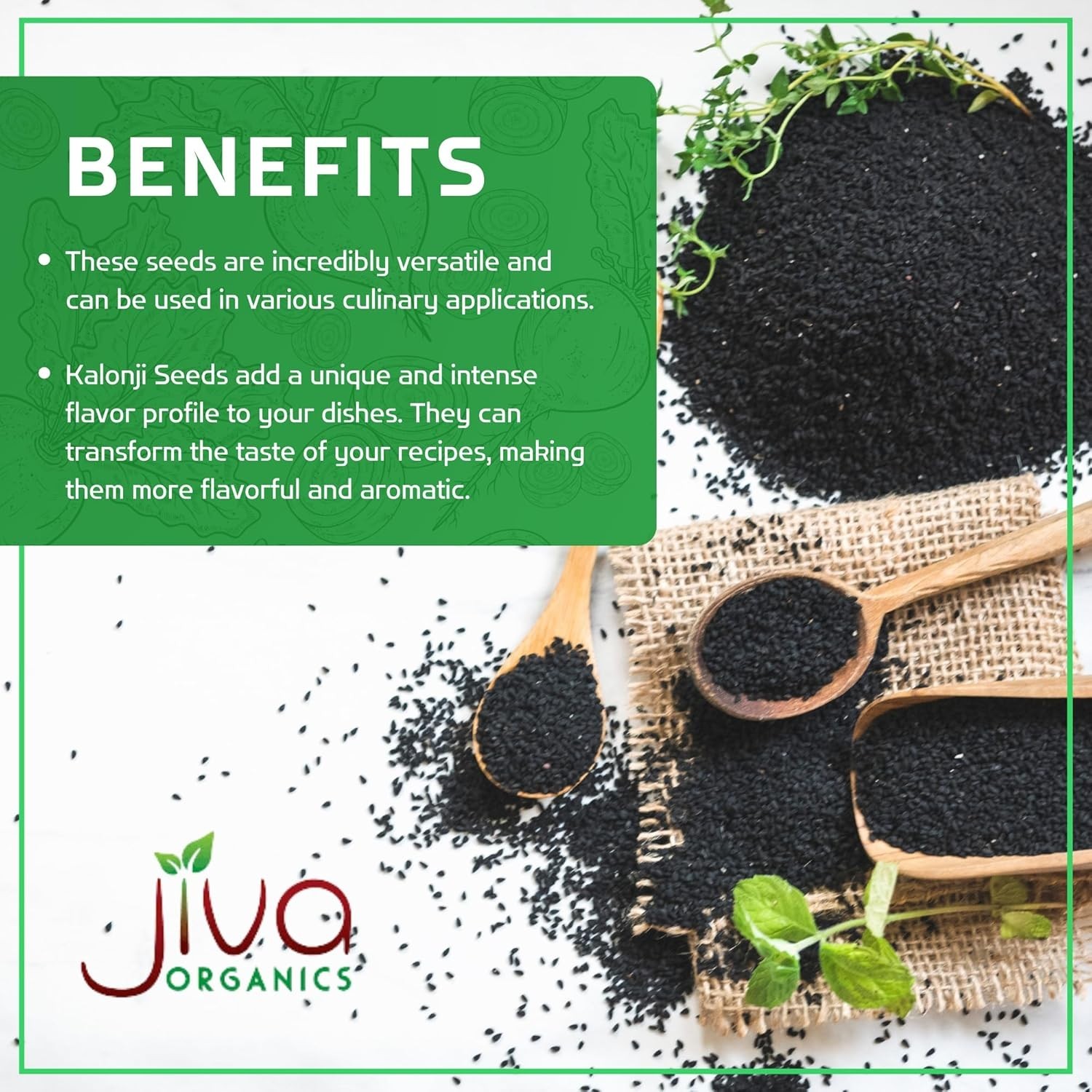 Nigella Seeds 7 Ounce Bag – Whole Black Seed, Kalonji, Nigella Sativa