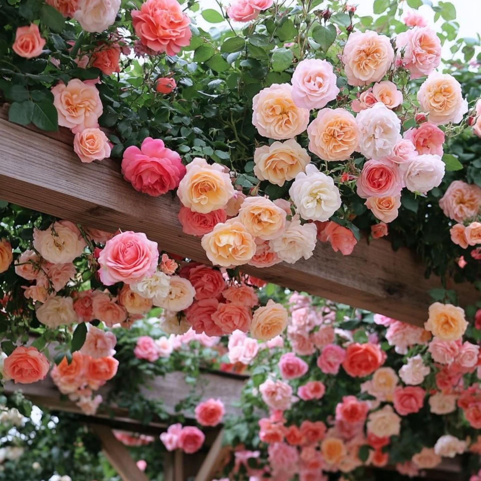 300+ Climbing Rose Seeds for Planting – Rare Mixed Climbing Rose Rosa Bush Vi…