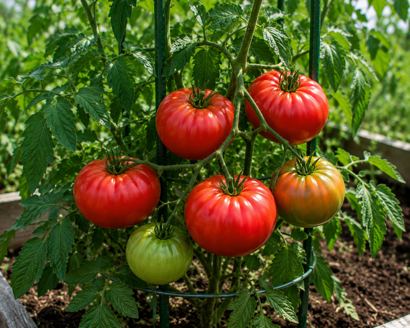 Beefsteak Tomato Seeds Determinate Heirloom Non GMO Large Red Slicing Tomato