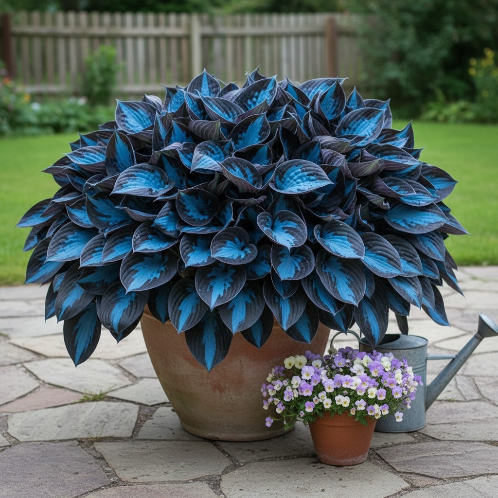 220+ Hosta Seeds Blue Perennial for Planting,Hosta Seeds Blue and Black,Rare Hos