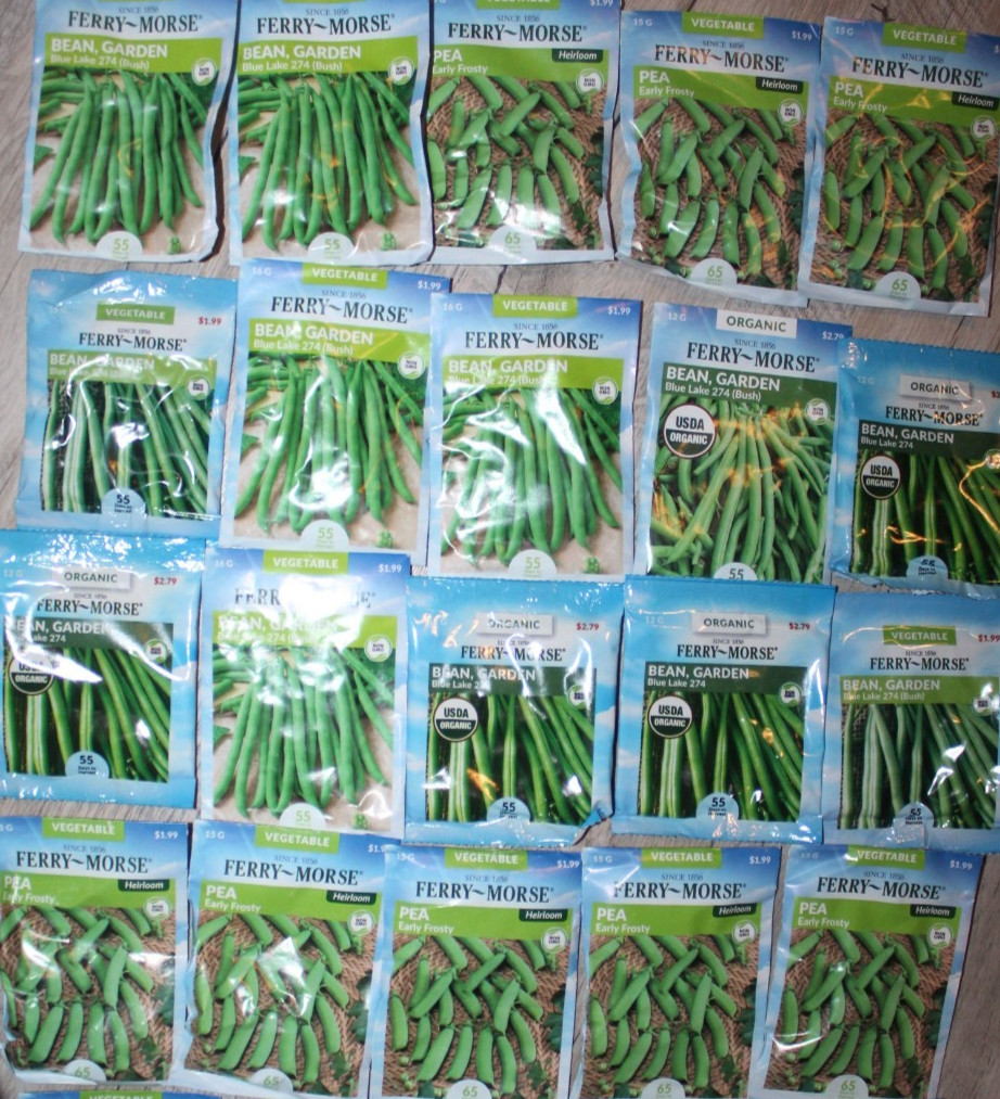 100 pack Garden Seeds Bundle – 12/25 $250-$300+ GRAB BAG MYSTERY BAG *READ* 11