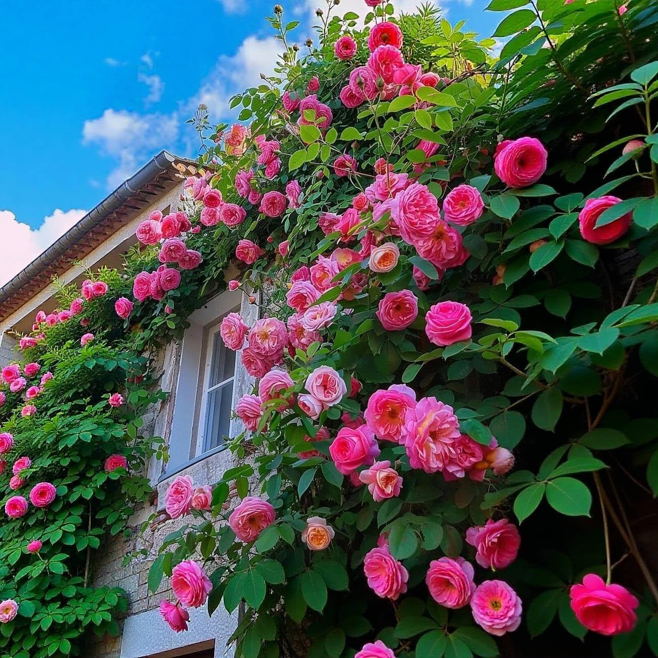 Pet-Friendly Pink Climbing Rose Seeds – 150+ Heirloom Plants for Spring