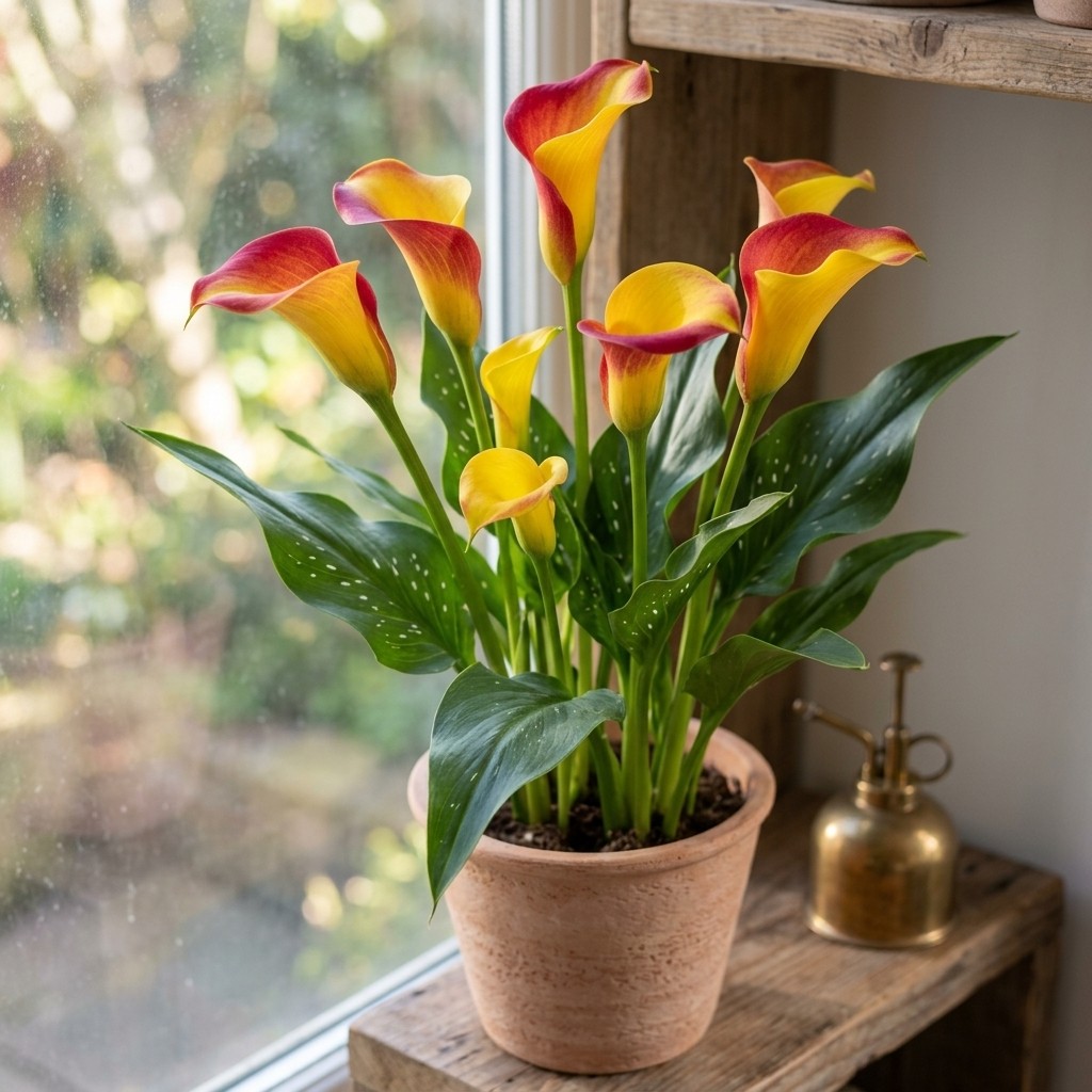 Calla Lily Ornamental Flower Seeds 100 Count – For Outdoor Home Planting Areas