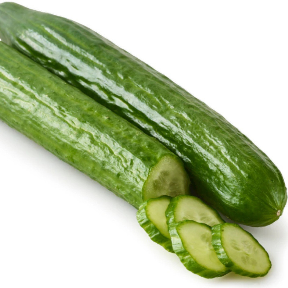 English Slicing Cucumber Seeds 30+ Seeds ~ Heirloom – Non GMO – Organic.