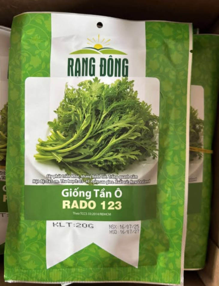20g Chrysanthemum Greens Seeds – Asian Vegetable – Tan O Leafy Green
