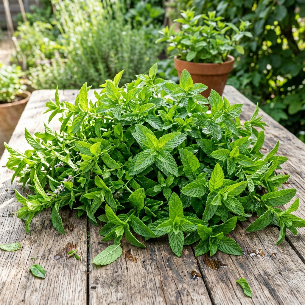 1000 Peppermint Seeds for Planting – Aromatic Heirloom Herb Seeds for Outdoor
