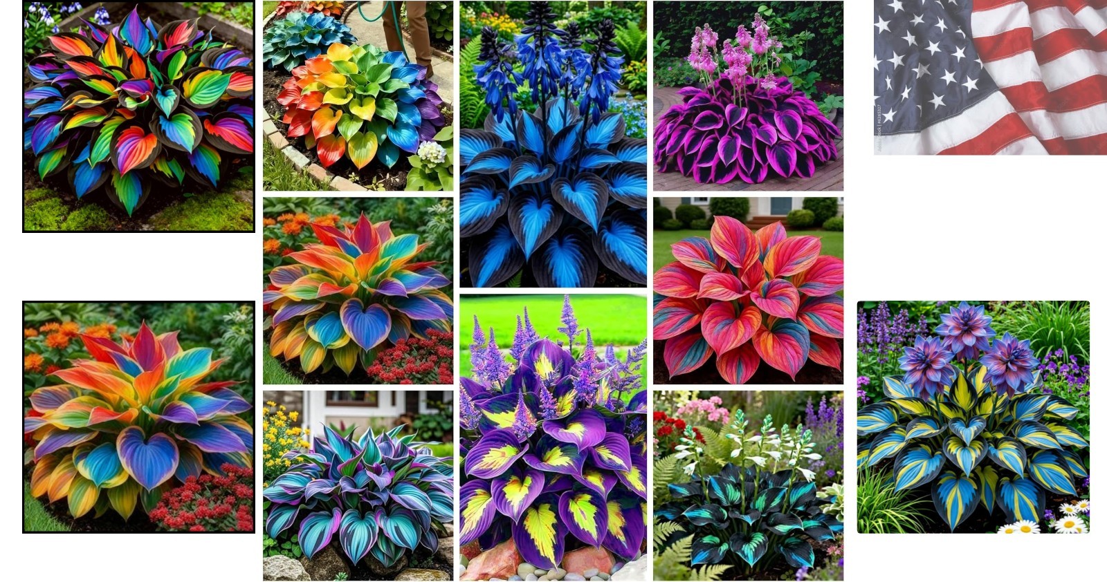 Heirloom Hosta Plants Seeds – 290+ Rich Foliage, Heart-Shaped Leaves, Low Care
