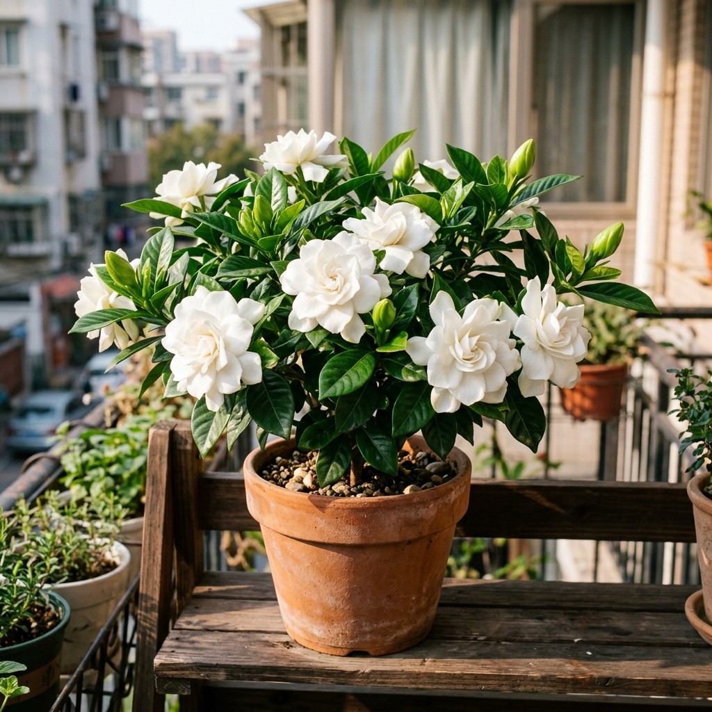 50 Pcs Gardenia Seeds – Ideal for Outdoor Garden & Patio Container Planting