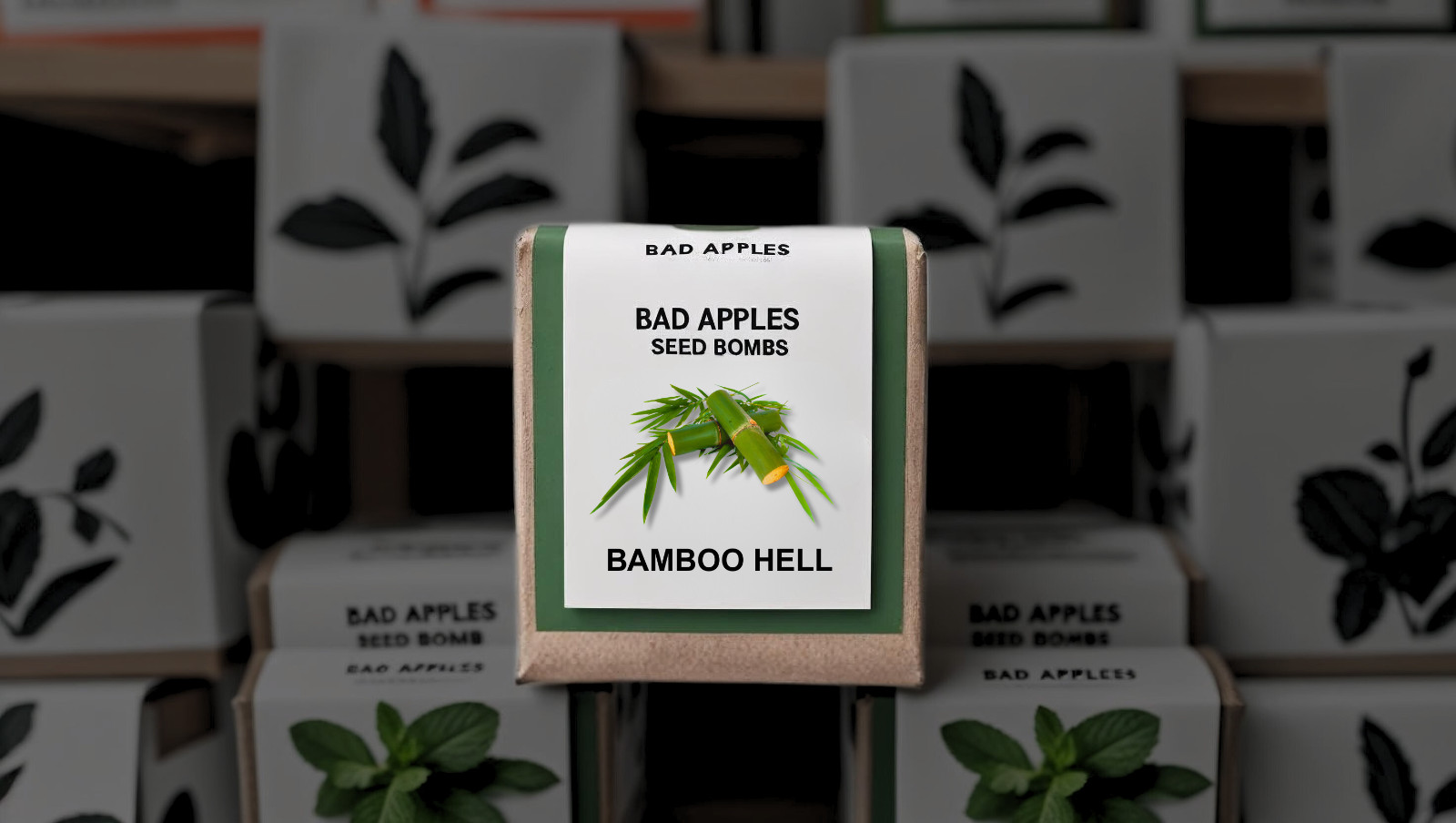 Bad Apples Bamboo Hell Seed Bombs – Erosion Control System For Slopes – 1 Acre