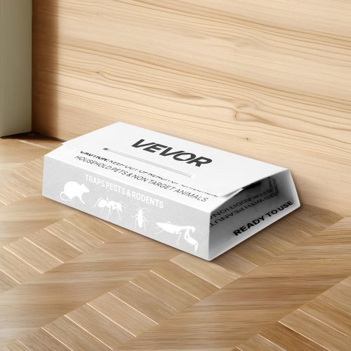 Insect Glue Trap, 36 Pack Glue Boards, Peanut Scent, Foldable Design Sticky Pes