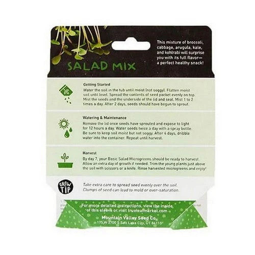 Salad Mix Microgreen Kit 1 Count by Handy Pantry