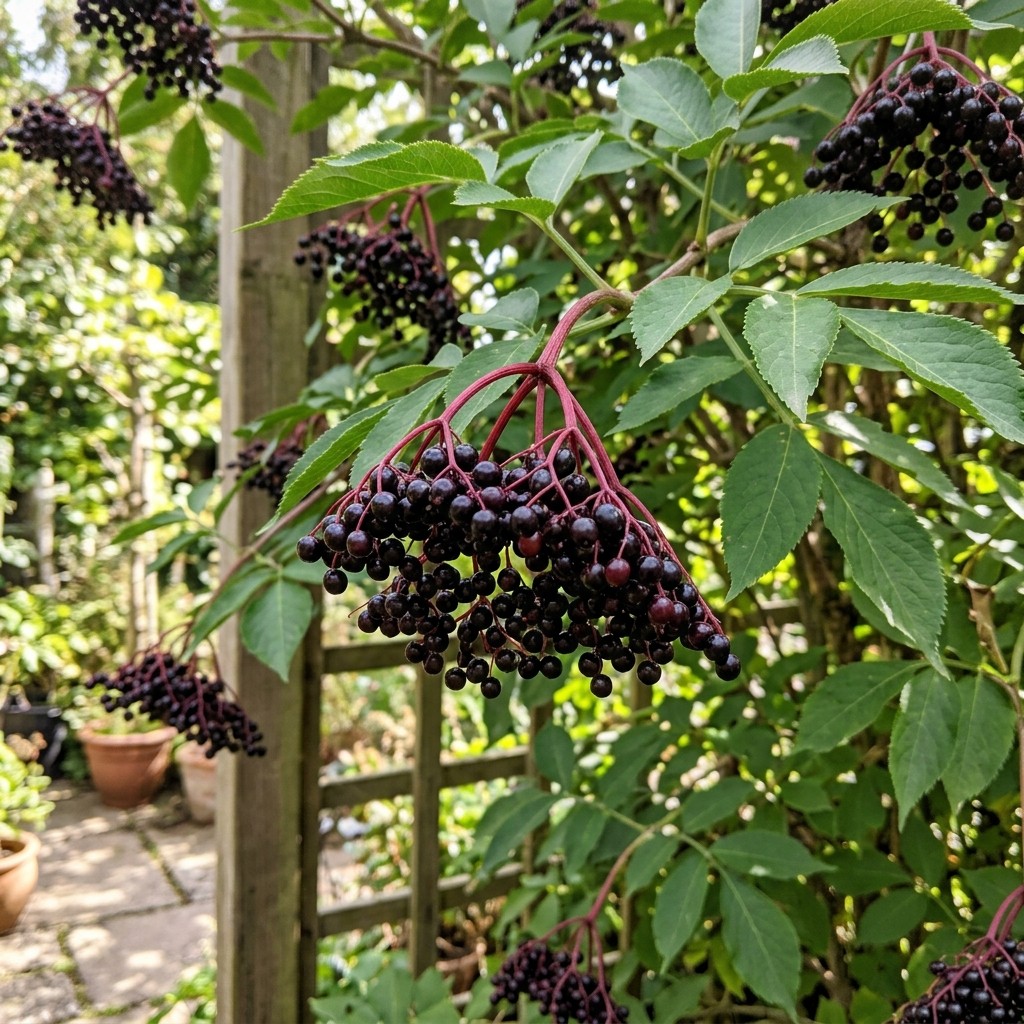 50 Pcs Elderberry Seeds | Home Garden Outdoor Shrub Plant Seeds