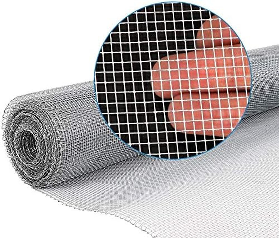 36″ X 50Ft 1/8-Inch Hardware Cloth Galvanized Steel Chicken Wire Roll Fence Mesh