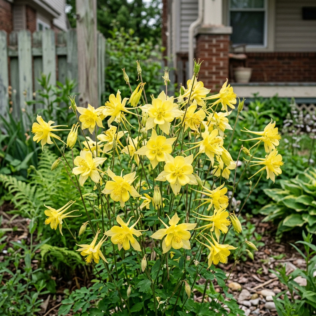 100 Golden Yellow Columbine Aquilegia Seeds for Planting – Premium Heirloom Seed