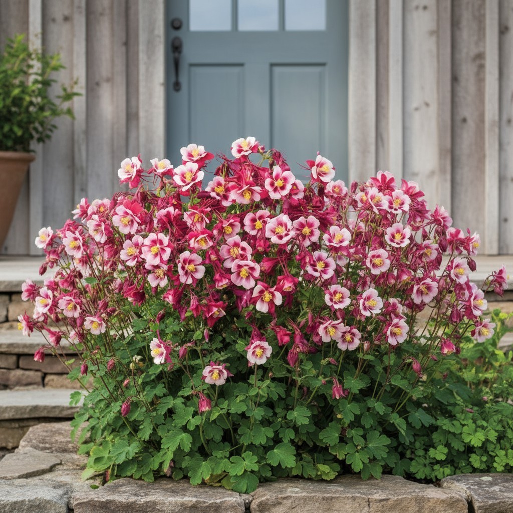 500 Aquilegia Seeds – Vibrant Two-Tone Flowers for Cottage & Woodland Beds