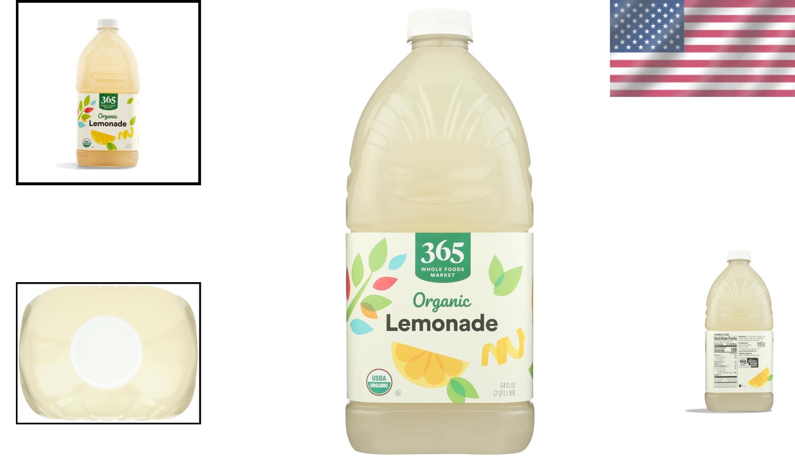 64 Fl Oz USDA Organic Lemonade – All-Natural, & Family-Friendly Drink